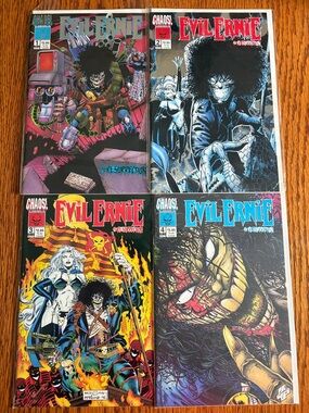 Evil Ernie: The Resurrection Comic Lot Issues #1-4